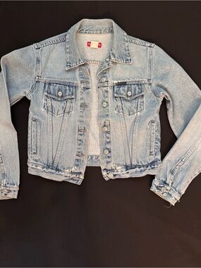 90s Vintage UNIONBAY Light Blue Denim Jacket / S
